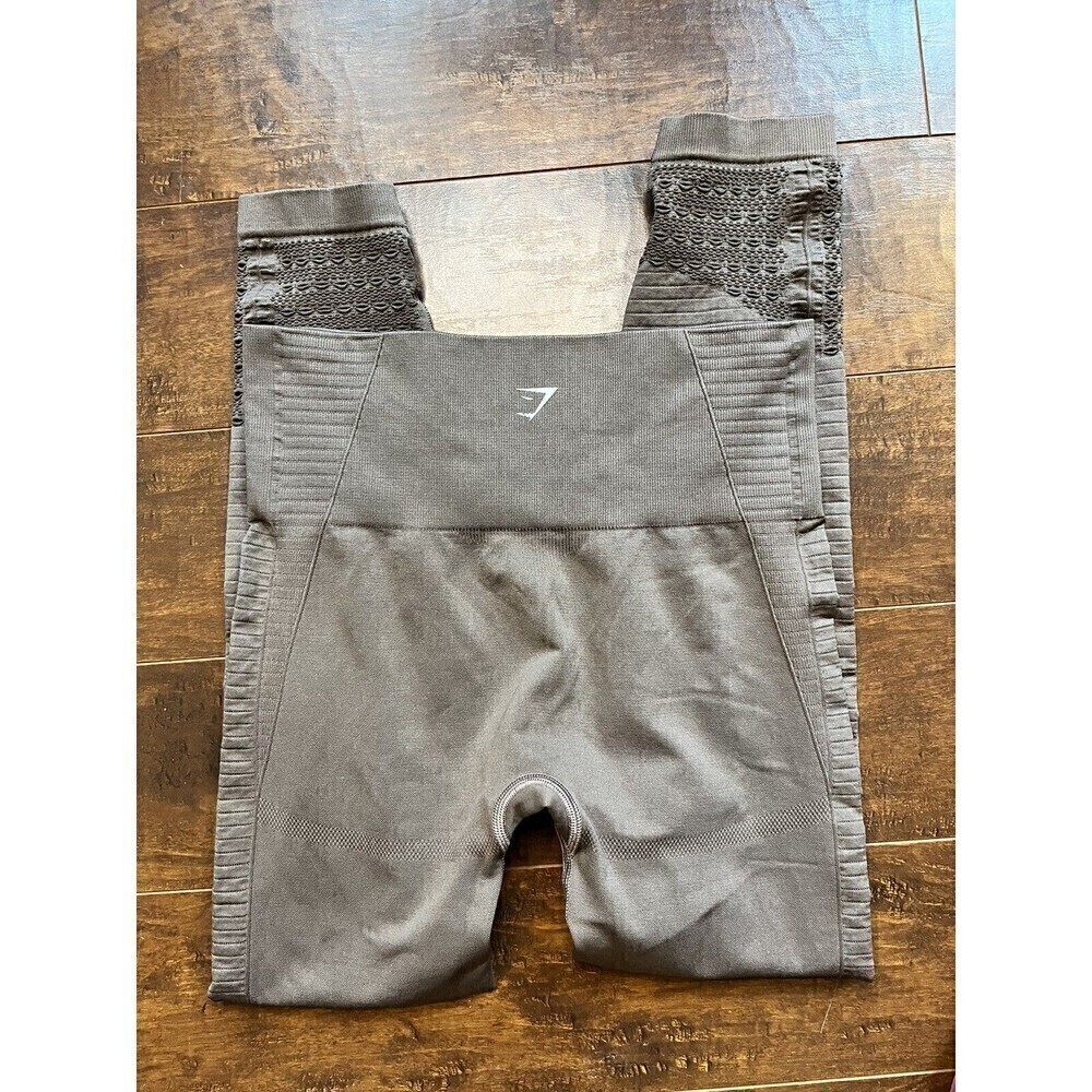 Gymshark Energy Seamless High Waisted Legging Work Out Cut Out Sz M - Picture 4 of 5